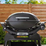 Weber Q2200N Gas BBQ with Compact Stand and Side Tables