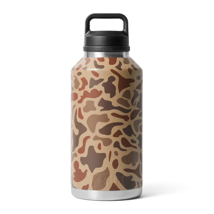 Wetlands Camo Yeti Rambler 64oz (1.9L) Bottle with Chug Cap