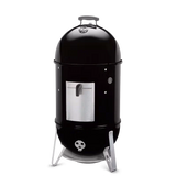 Weber Smokey Mountain 47cm BBQ Cooker Smoker with Cover