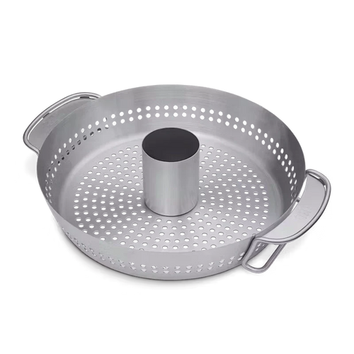 Weber Crafted GBS Poultry Roaster in Stainless Steel