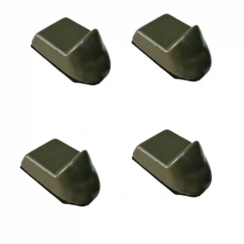 Set of 4 Ceramic Feet - Olive Green - Kama Gear