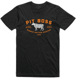Pit Boss BBQ Grilling Master Black T-Shirt LARGE
