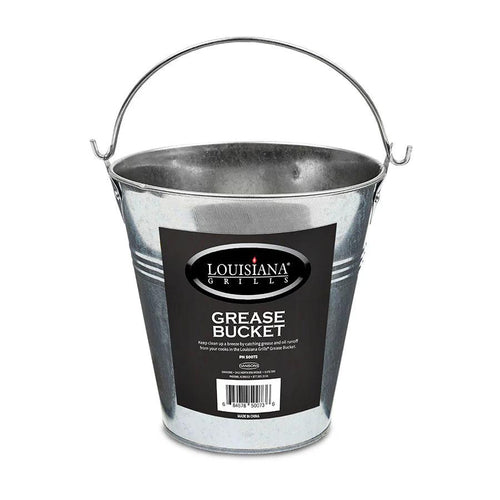 Replacement Steel Grease Bucket for Louisiana Grills Pellet Grill