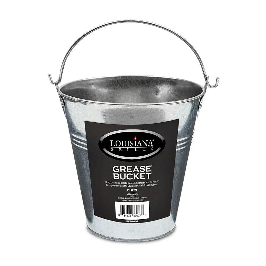 Replacement Steel Grease Bucket for Louisiana Grills Pellet Grill