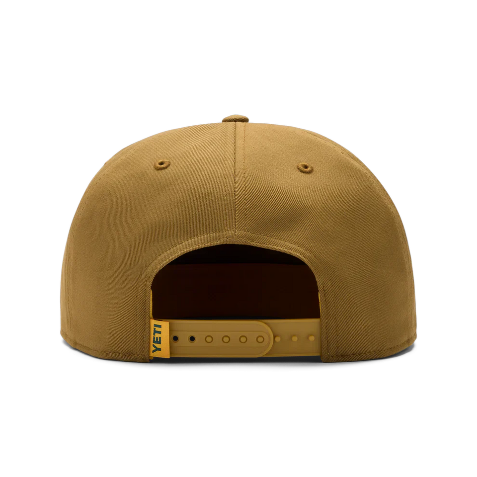 Yeti Prost Flat Brim Rope Hat Brown