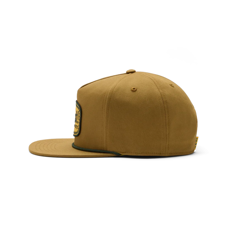 Yeti Prost Flat Brim Rope Hat Brown