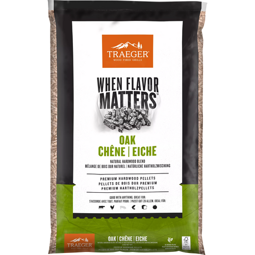 Traeger Oak Wood Pellets FSC® 9kg